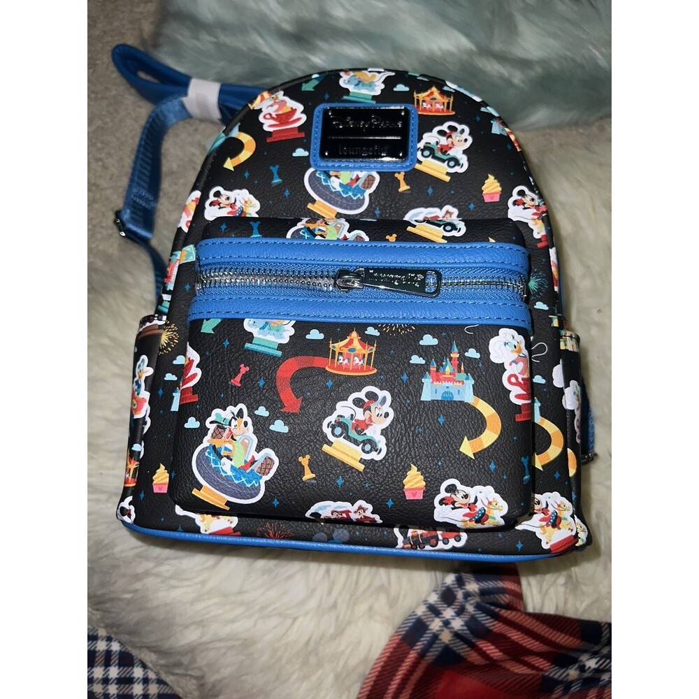 Loungefly Disney Parks Disneyland  Mini Backpack New